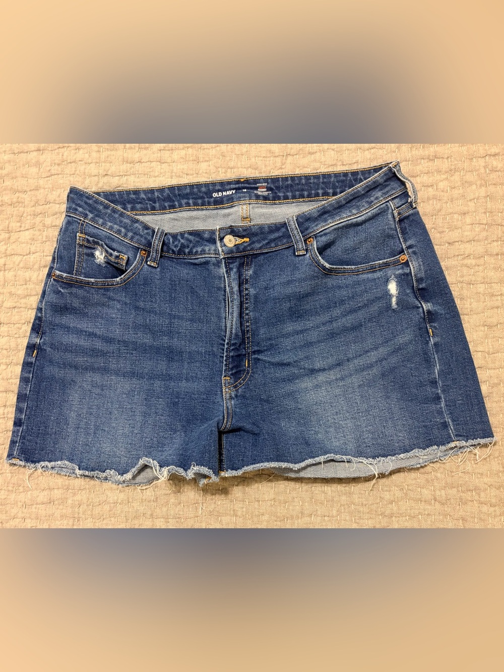 Old Navy high rise curvy women's jean shorts